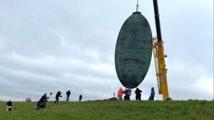 Kunstwerk De Tong langs A6 verdwijnt voorgoed door brutale koperdieven
