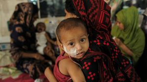 Bangladesh begint noodvaccinatiecampagne nadat mazelen duizenden kinderen treft