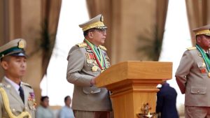 Couppleger die Myanmar in chaos stortte wordt plots nieuwe president van het land