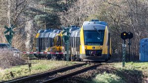 Frontale treinbotsing Denemarken laat vier passagiers vechten voor hun leven