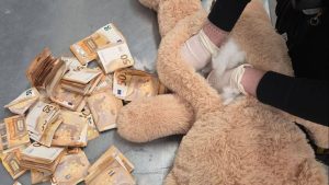 Politie ontdekt 50.000 euro verstopt in onschuldige teddybeer tijdens huiszoeking
