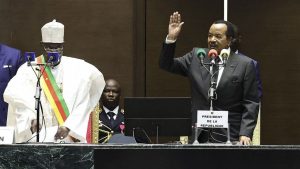 President Biya op 93-jarige leeftijd benoemt vicepresident om grip op Kameroen te verstevigen