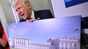 Rechter blokkeert bouw balzaal omdat Witte Huis eigenlijk niet van president is