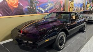 Knight Rider auto krijgt mysterieuze boete terwijl hij veilig in Chicago museum staat