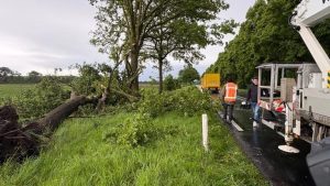 Windhoos treft Eersel: bewoners geschokt door ravage aan huizen en voertuigen